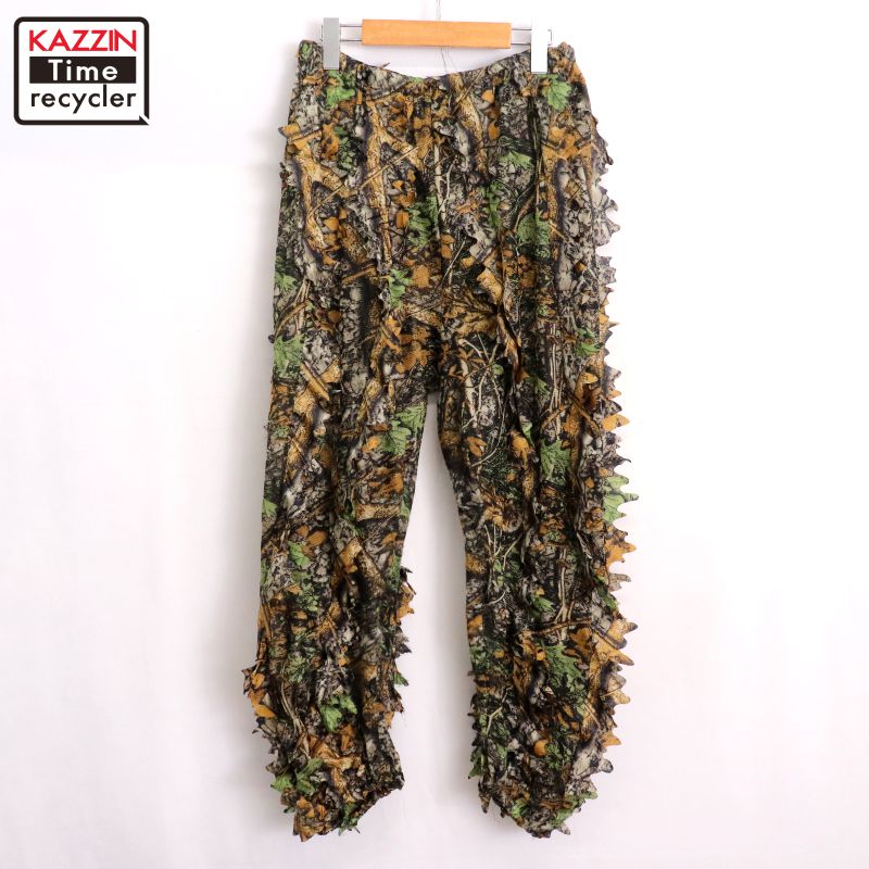 【中古】00s リアルツリーカモ ギリー パンツ 古着 メンズ XLサイズ相当 ビッグサイズ オーバーサイズ マルチカラーCondition 状態コンディション追記股 : 小穴※記載しきれない微細な汚れやダメージがある場合がございます。あく...