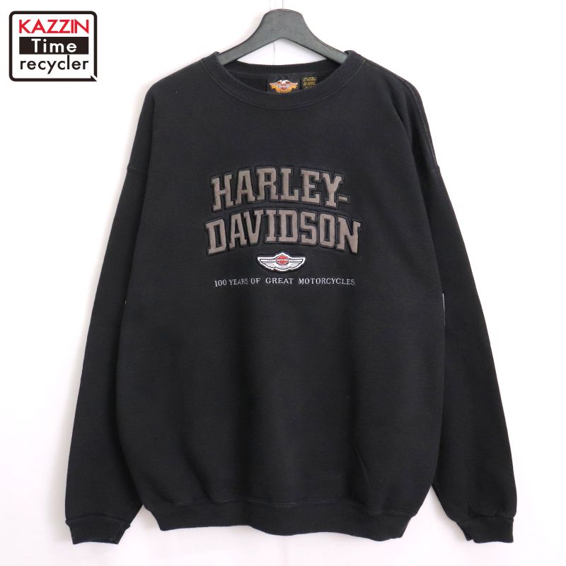 Harley-Davidson ブラック スウェット 古着 USED 楽天市場】ハーレーダビッドソン(スウェット・トレーナー