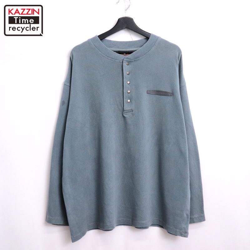 ハーレーダビッドソン Harley-Davidson ヘンリーネック ロンT M