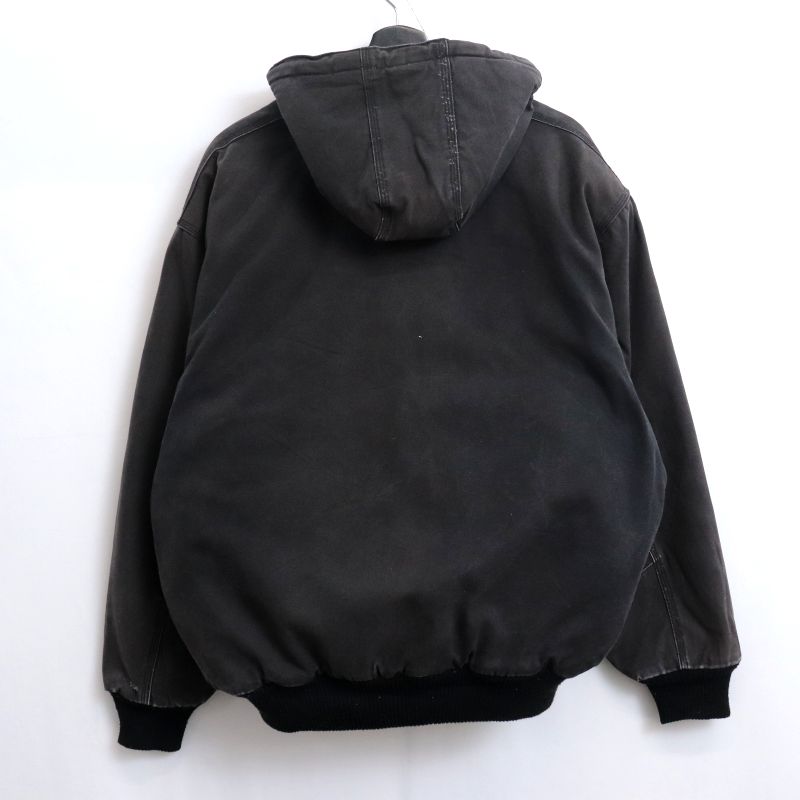 【中古】00s BIG SMITH ビッグスミス ダック ジャケット 古着 メンズ 表記XLサイズ ブラック