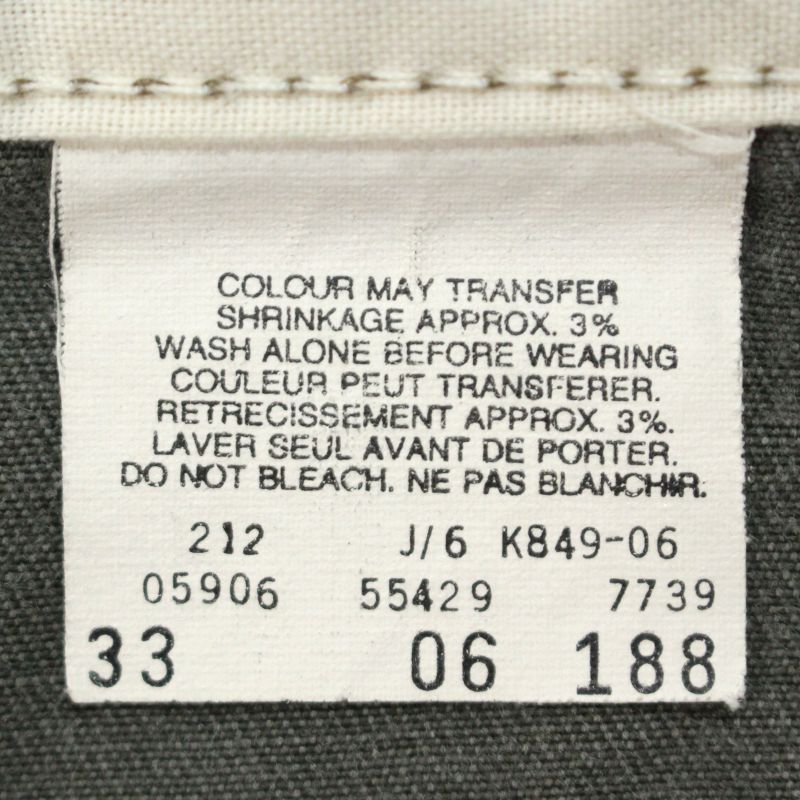 【中古】00s リーバイス Levi's シルバータブ silverTab ショートパンツ 古着 メンズ Lサイズ相当 グレー