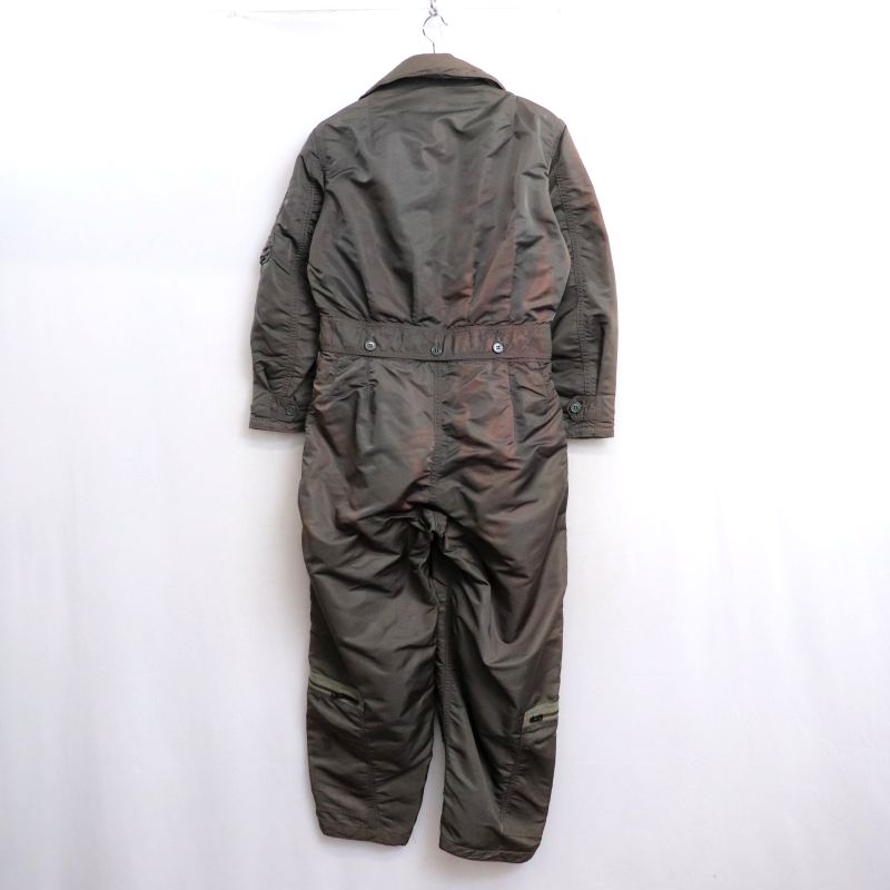 【中古】50s USA製 ヴィンテージ U.S.AIR FORCE CWU1/P つなぎ 古着 メンズ 表記S-Sサイズ グリーン