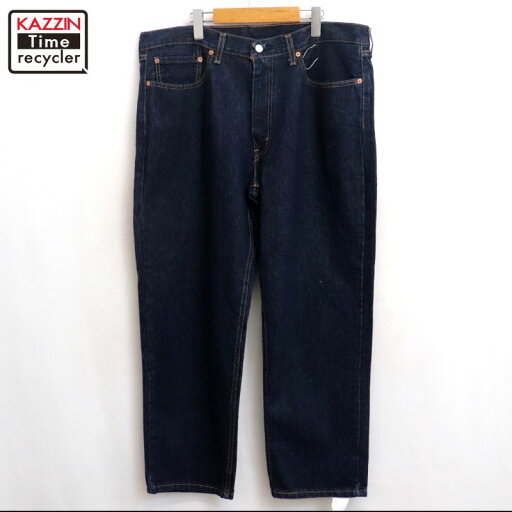 【中古】00s リーバイス Levi's 550 デニムパンツ 古着 メンズ XL~サイズ相当 ビッグサイズ オーバーサイズ ネイビー 【中古】00s リーバイス Levi's 550 デニムパンツ 古着 メンズ XL~サイズ相当 ビッグサイズ オーバーサイズ ネイビー