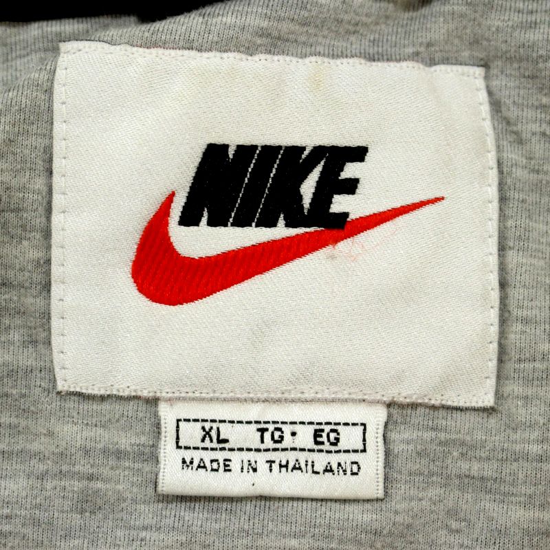 Vintage古着屋 KAZZINTimerecyclerの【中古】90s ヴィンテージ ナイキ NIKE コットン ジャケット 古着 メンズ 表記XLサイズ グリーン｜アングル3