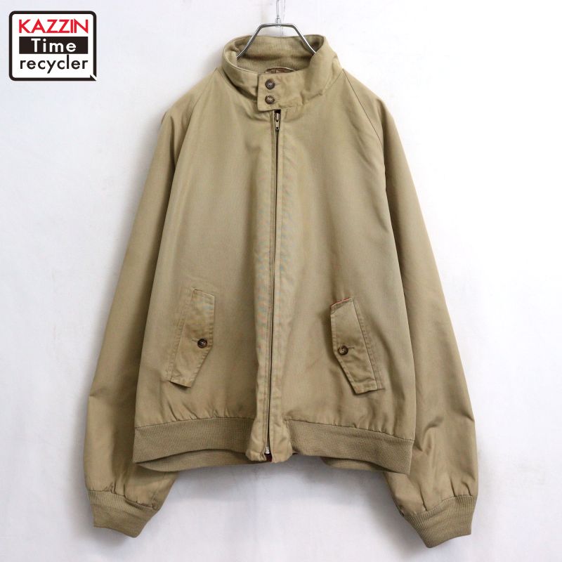 【中古】80s ヴィンテージ バラクータ BARACUTA G-9 スイングトップ 古着 メンズ 表記44サイズ ベージュ