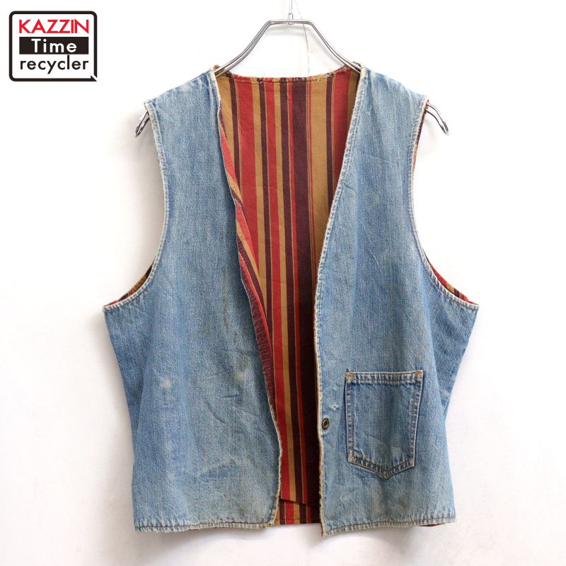 levis×FACETASM デニム クロスストラップベスト XL 中古・古着通販】LEVI'S (リーバイス) FACETASM (ファセッタズム) 1st