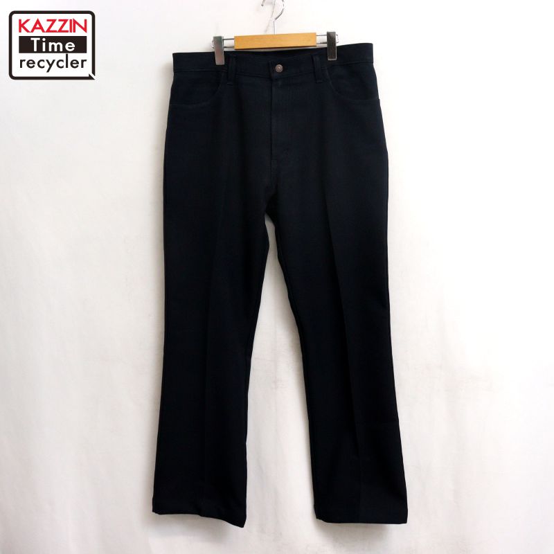 【中古】00s リーバイス Levi's スタプレ STA-PREST 517 スラックスパンツ 古着 メンズ 表記W36 L32サイズ ネイビー