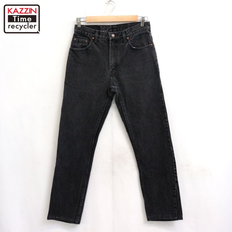 乐天商城 - 【中古】80s USA製 ヴィンテージ ギャップ GAP ブラック デニムパンツ 古着 メンズ 表記30×32サイズ ブラック