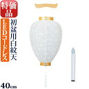 【ポイント5倍】盆提灯 盆ちょうちん お盆提灯 『吊り提灯 柾紋天 電池式LEDローソク付』白紋天 初盆 新盆 提灯 岐阜提灯 ( 仏壇 おしゃれ 灯篭 初盆飾...