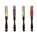 【全品ポイントアップ】仏具 『美晏華(びあんか) りん棒 5寸(約15.2cm)4色(白茶・藤・利休・エンジ)』仏壇 おりん 鈴 鐘 かね カネ 棒 撥 ぼう ...