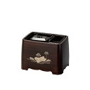 【全品ポイントアップ!】仏具 22型 4点セット 木目色蓮(香炉 お香 線香 ローソク ライター マッチ 仏壇 法事 法要 お供え 仏具入れ 京仏壇はやし 仏壇...