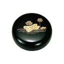 香合 黒蓮 2.5寸 (仏壇 法事 法要 モダン仏具 仏壇用品 収納 お線香入れ 線香ケース お線香ケース 御線香入れ 御線香ケース お香ケース 御香ケース 御...