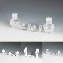 【全品ポイントアップ】神棚・神具 『 ガラス神具セット 3タイプ』( モダン神具 陶器製 トウキ とうき 皿 白 お供え お祭り お祀り 国産 神社 合格祈願 ...