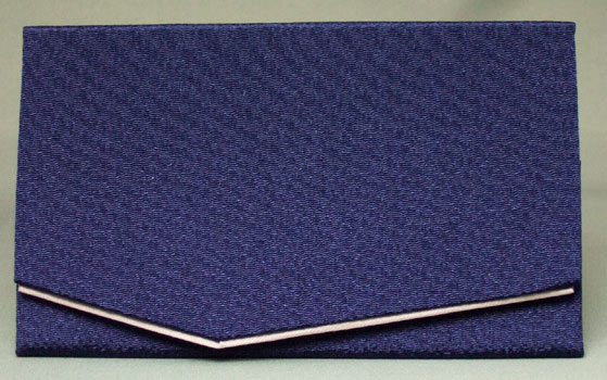 【ポイント5倍+クーポン】金封ふくさ 【ちりめん】 紺色 (ふくさ 袱紗 仏壇用品 仏具用品 法要 ちりめん生地 冠婚葬祭 お葬式 葬儀 仏具 真言宗 天台宗 ...