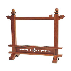 塔婆立 栓 2.5尺 (柱内々75cm) ( お寺 送料無料 寺 塔婆立 寺院用品 寺院 寺院仏具 一周忌 日本製 木製 木 神社用 塔婆 卒塔婆 塔婆たて 供養 仏具 寺院用 塔婆立て )