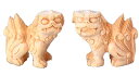 【全品ポイントアップ】神棚・神具 『木彫 こま犬 3寸 1対(2個)入り』【h252】 ( 狛犬 駒犬 きぼり お供え お祭り お祀り 神社 おしゃれ モダン ...