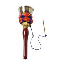 【ポイント5倍】【寺院用仏具】 極上印金セット あまい低音 2.8寸 (口径8.4cm)( 仏具 おりん セット 法事 お鈴 リン棒 印金 法要 携帯 送料無料...