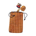 【ポイント5倍+クーポン】印金杢魚セット用金襴袋 幅20cm×長さ30cm ( 仏具 おりん セット お鈴 リン棒 印金 持ち運び 携帯 袋 リン 寺院 お寺 ...