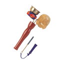 リン棒収納式印金杢魚セット 極上品 幅14cm×長さ26cm ( 仏具 おりん セット 法事 お鈴 リン棒 印金 携帯 リン 寺院 お寺 寺 寺院用 収納 おリ...