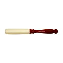 【寺院用仏具】 朱塗皮巻リン棒 1尺3寸(39.0cm) ( 鳴物 リン台 リン棒 朱塗 皮巻 送料無料 神社 寺院用品 寺 お寺 寺院)
