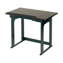 【全品ポイントアップ!】【寺院用仏具】 見台併用机 黒塗面朱 2尺 幅60cm 木製 日本製 国産 ( 机 台 過去帳台 略式 見台 導師 寺 お寺 寺用 寺院...