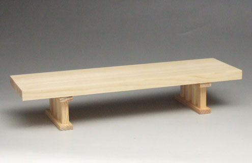 【ブラックフライデーP5倍+クーポン】神棚・神具 『豆八足台 寸0』【zz3060】 ( まめはっそくだい 台 お供え お祭り お祀り 桧 檜 ヒノキ 国産 神社 初詣 合格祈願 モダン神具 おしゃれ モダン 八足台 祭具 神棚用品 神棚神具 神棚用 迎春 新年 お正月 正月 )