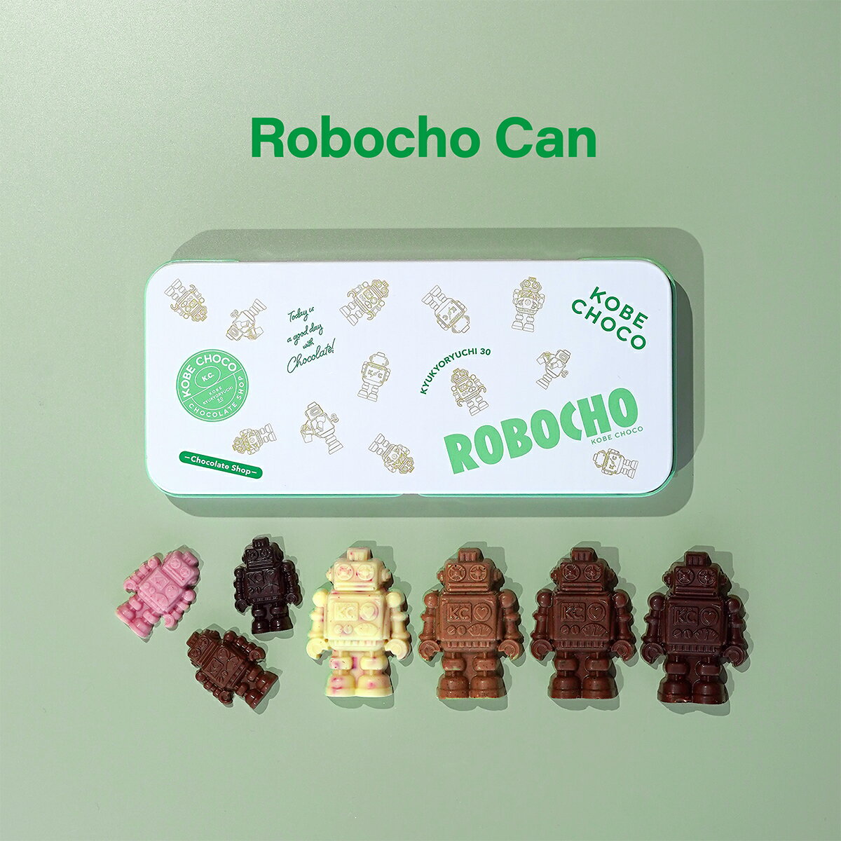 KOBE CHOCO　ロボチョ　ロボチョ缶のサムネイル