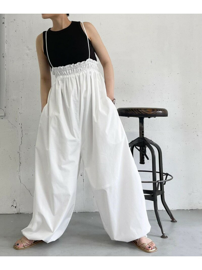 【SALE／60%OFF】バルーンサロペット KBF ケービーエフ オールインワン・オーバーオール オーバーオール・サロペット ホワイト カーキグリーン グレー【RBA_E】[Rakuten Fashion]のサムネイル