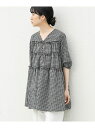 【SALE/30%OFF】サッカーチェックミニワンピース KBF ケービーエフ ワンピース・ドレス ワンピース ブルー ブラック【RBA_E】【送料無料】[Ra...