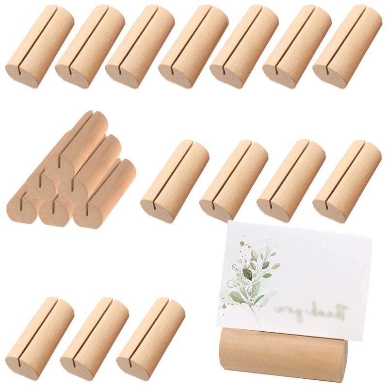 カードスタンド 木製 メモスタンド 