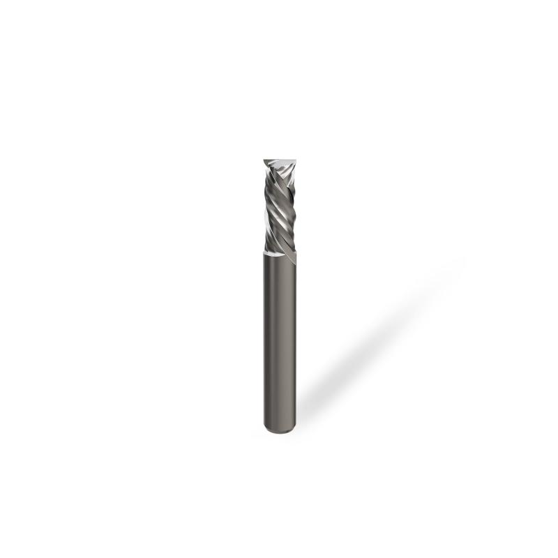 CSOOM 2刃エンドミル 軸径6mm ストレートシャンクカッタースパイラルビット スパイラルフルート
