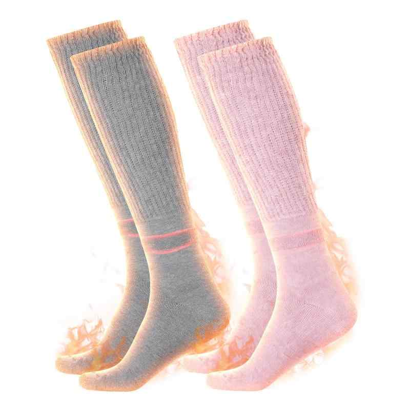 [MIZIKIRIN] 2026新登場 あったか ソックス 温活もこもこ靴下【足首パイル発熱・あったか湯たんぽ気分】 冬用 防寒 極厚手 吸湿発熱素材 足首ウォーマー ルームソックス ハイソックス 靴下 レ