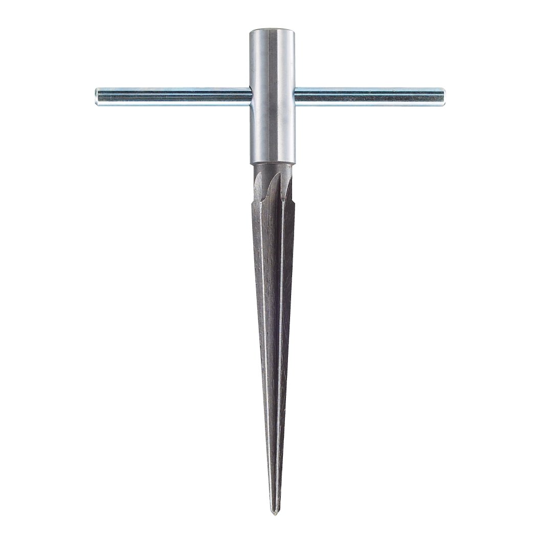 ・適応サイズ:3~12mmφ ・テーパー角:7° ・重量:65g ・刃数:6 ・全長:124mm ・対応規格:RoHS対応 ・原産国:日本