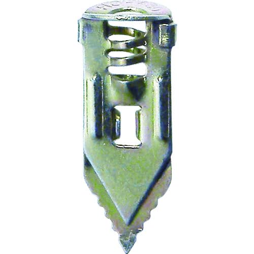 ・適用ネジサイズ:φ4mm×25mm ・最大引抜強度(石膏ボード12.5mm厚):39.2N(4.0kgf)(安全率N=7) ・最大引抜強度(石膏ボード9.5mm厚):19.6N(2.0kgf)(安全率N=14) ・入数:388本 ・仕様:上下4か所のガイド付き、先端開閉式