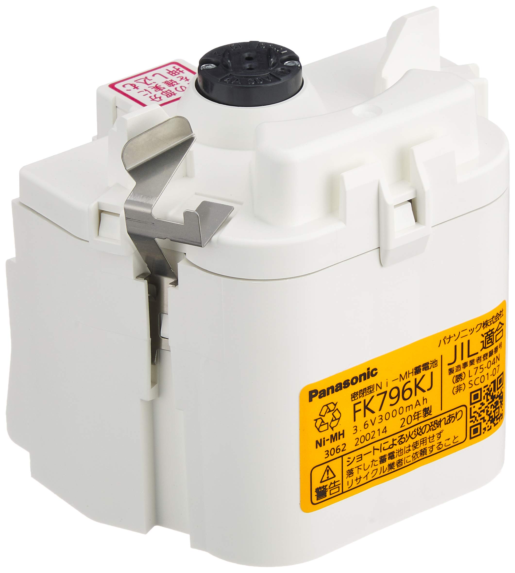 ・電圧:3.6V ・容量:3000mAh
