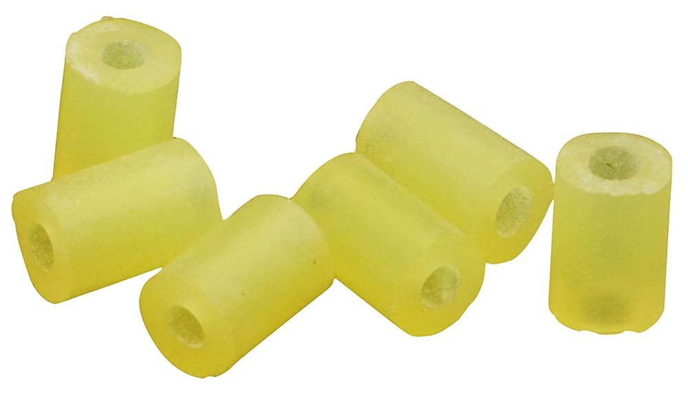 Pickup Mount Tubes, Rubber, Set of 6, for Pickup Height Adjustment, Guitar Maintenance, Replacement Parts, 6pcs, Musical Instrument Parts, Musical Instrument Accessories