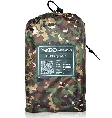・サイズ:3m × 3m ・重量:790g(ペグ等を含まない) ・付属品:ガイドライン×4、ペグ×4 ・パッケージ重量:0.94kg ・耐水圧:3000mm