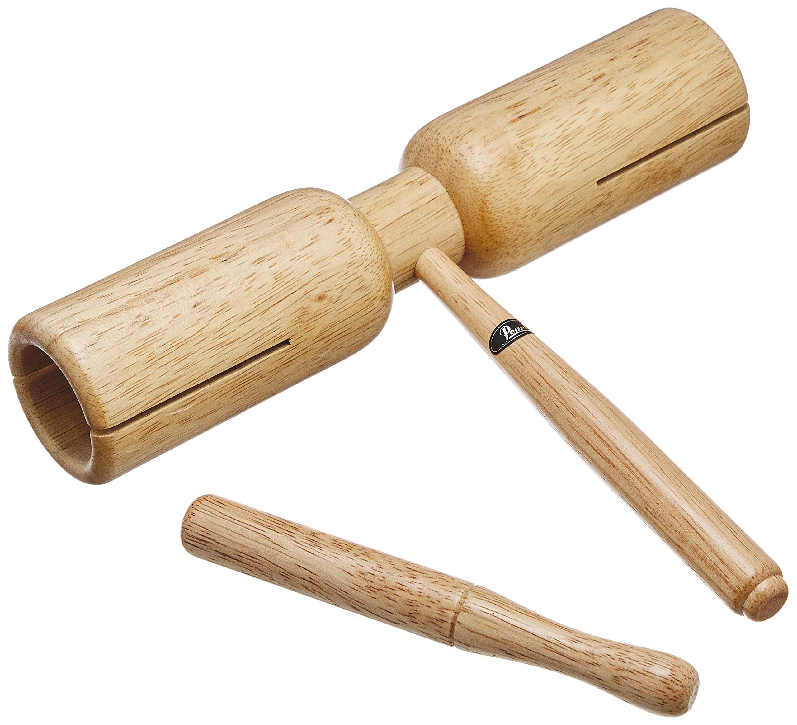 ウッドブロック 手持ち ハンドタイプ 打楽器 パーカッション Hi/Low 2音色 演奏 練習 音楽教室 発表会 サイズ240×185×50mm 木製 楽器 鳴り物 リズム楽器 音楽教育 音楽療法