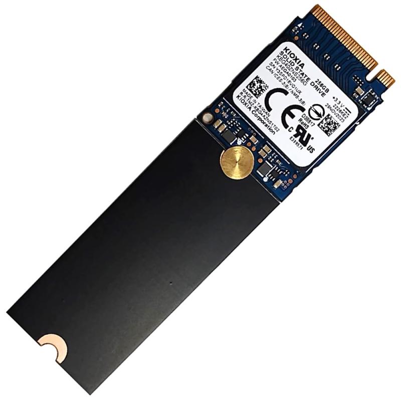 【整備済み品】Kioxia NVMe PCIe SSD 256GB M.2 2230 / 2280 両対応 エクステンション付 Gen3 x4 ソリッドステートドライブ KBG40ZNS256G
