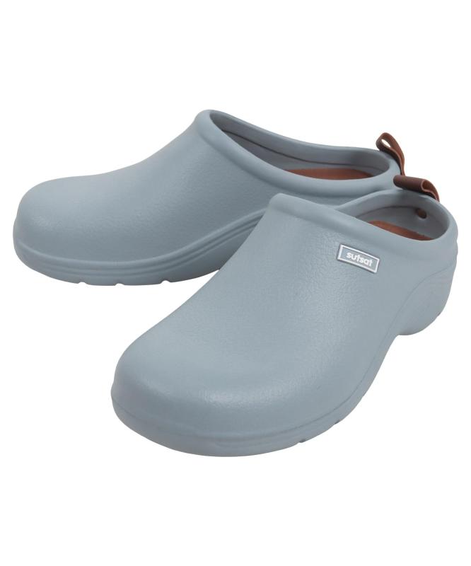 [神戸レタス] スリッポン ゴム ラバー 長靴 防水 濡れない スリッパ レインブーツ 玄関 ゴミ捨て 雨 梅雨 [I2250]