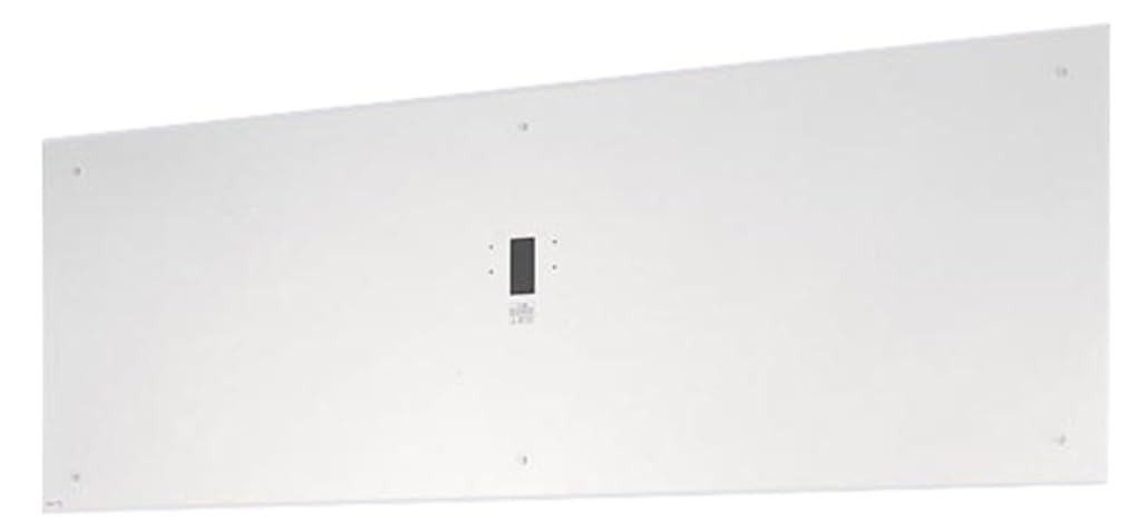 ・寸法:幅1393mm、高さ500mm、出しろ25mm ・本体素材:亜鉛鋼板 ・カバー素材:鋼板(ホワイト) ・適合規格:B級・BH形(20A形)、B級・BL形(20B形) ・取付可能対象器具品番:FA40312C、FA40316C、FA40318C ・設置方法:壁直付型