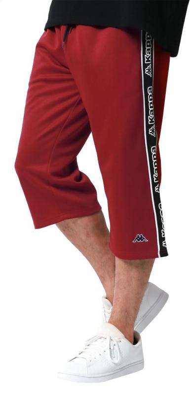 [カッパ] ジャージ メンズ 下 7分丈 ハーフパンツ パンツ ズボン スポーツ トレーニング 部屋着 ルームウェアMサイズ= ウエスト78cm ヒップ100cm わたり幅26cm 裾幅22cm 股上31cm 股下43cm 総丈72cmLサイズ= ウエスト82cm ヒップ101cm わたり幅27cm 裾幅23cm 股上32cm 股下46cm 総丈75cmLLサイズ= ウエスト88cm ヒップ112cm わたり幅31cm 裾幅24cm 股上33cm 股下47cm 総丈76cm