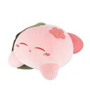 三英貿易(Sanei Boeki) 星のカービィ ふわふ和コレクション カービィ桜もちぬいぐるみ (M) W25.5×D33×H17cm ぬいぐるみ KFW03