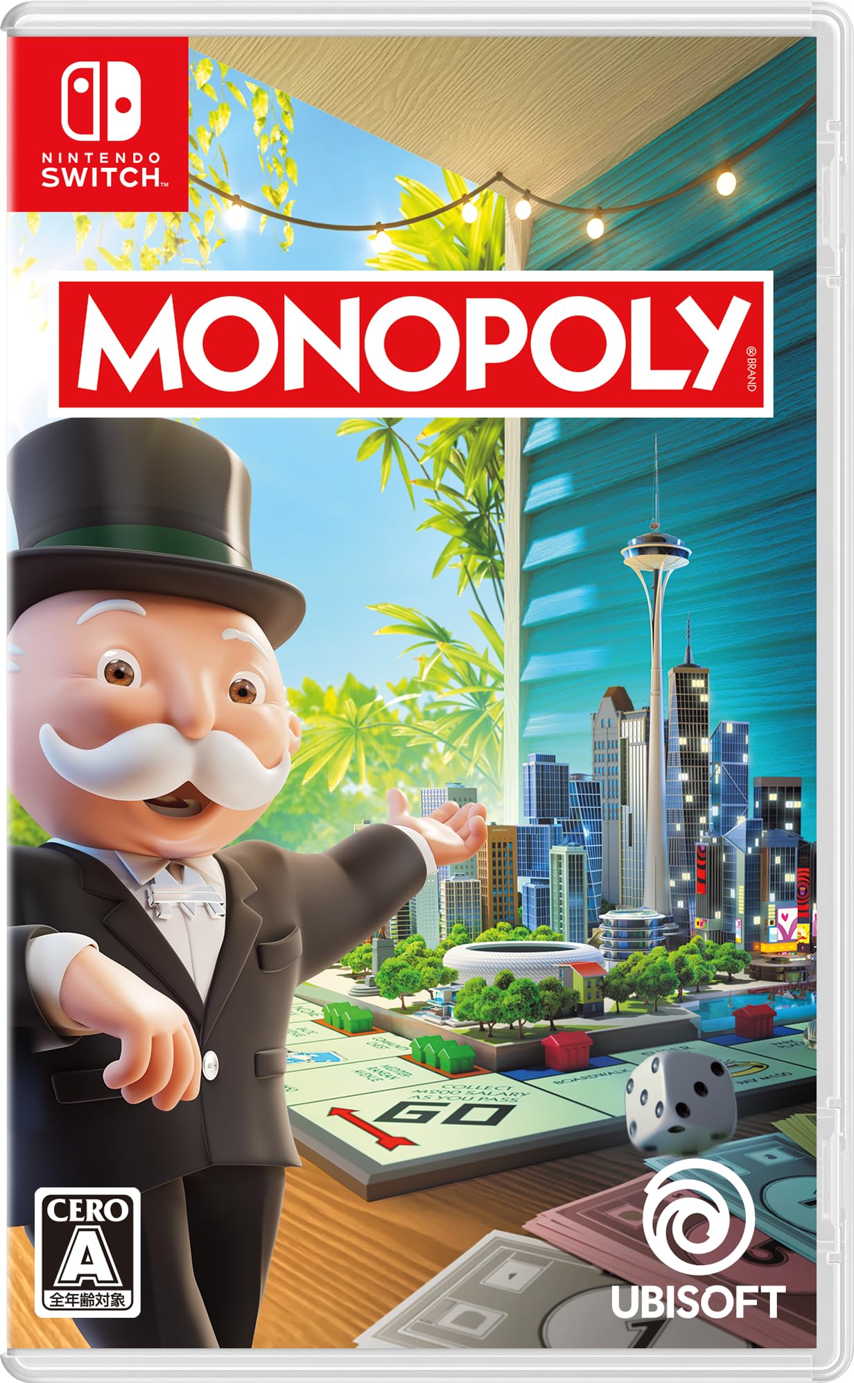 Nintendo Switch ソフト MONOPOLY モノポリー ボードゲーム 3Dアニメーション 都市 経営 シミュレーション 対戦 パーティーゲーム 任天堂 スイッチ ゲームソフト