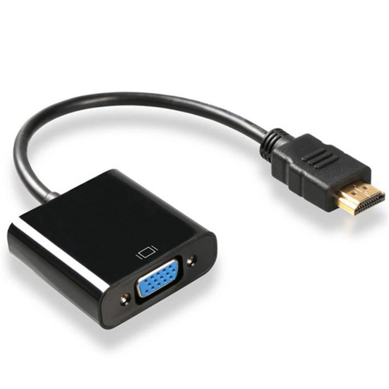 HDMI→VGA 変換ケーブル HDMI to VGA HDMI入力 VGA出力 HDMIオス VGAメス 1080P 対応 変換アダプター