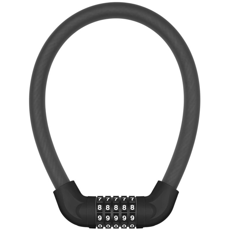 自転車 鍵 ダイヤル式ワイヤーロック 5桁 電動自転車ロック u字ロック 太さ17.3mm 高切断対 ...