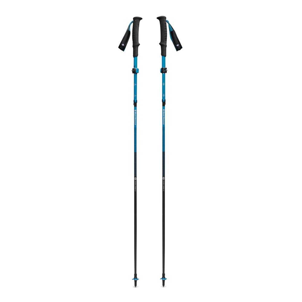 トレッキングポール カーボン製 105-125cm 登山用ステッキ 折りたたみ式 軽量 伸縮式 杖 山登り ハイキング アウトドア デザートスカイ カーバイドティップ ラバーティップ 58mmバスケット付き