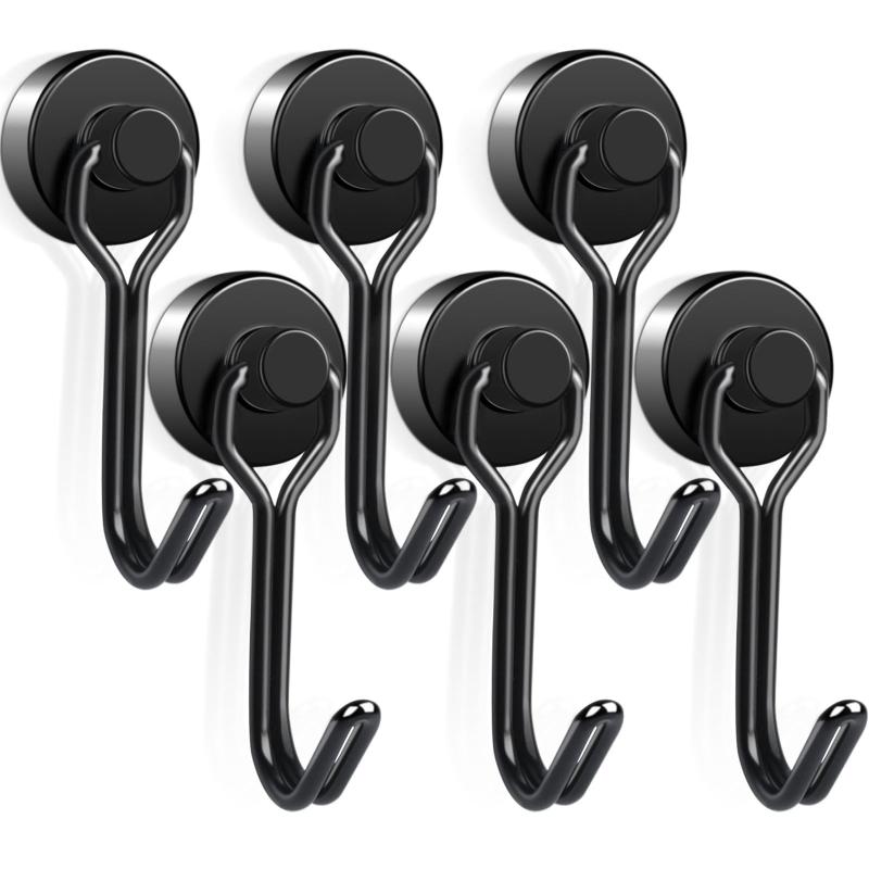 超強力マグネットフック ブラック