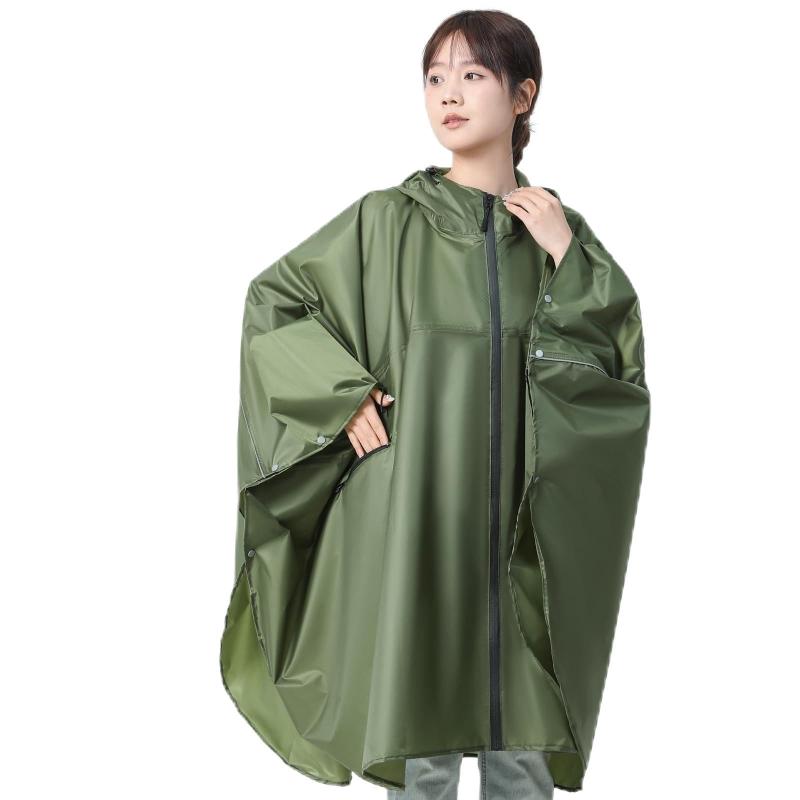 Rakuten - [HINOKAZE] レインコート 自転車【取り外し可能なフード・超軽量・20秒収納】レインコート レディース カッパ 自転車 レインポンチョ ロング かっぱ 雨具 通学 通勤 旅行 超防水 速乾 お洒落