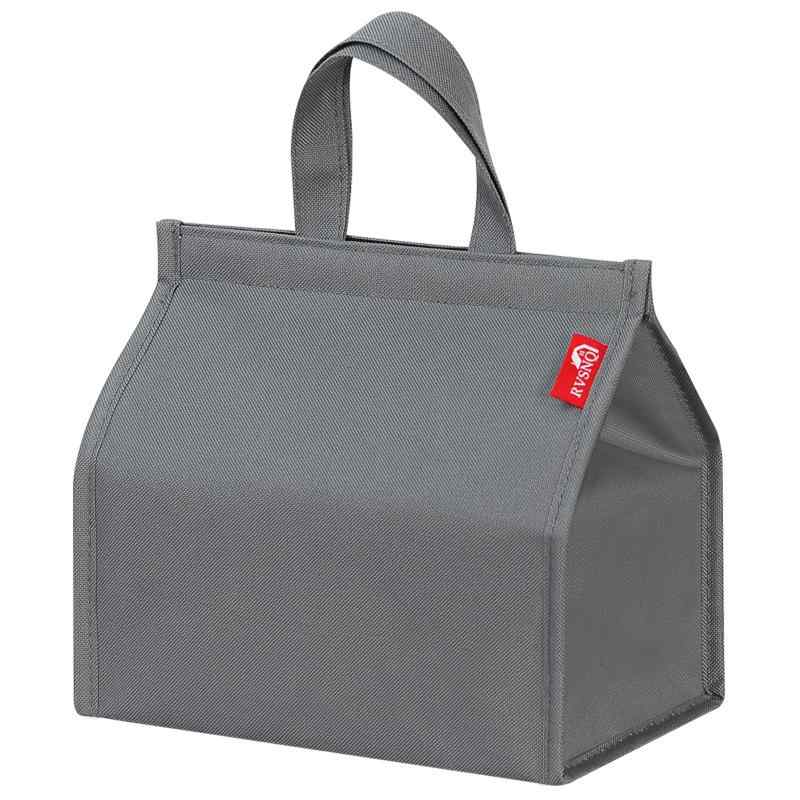 Rakuten - RVSNQ ランチバッグ 保冷バッグ 小型 持ち手つき お弁当バッグ お手入れ簡単 耐久性 軽量 保冷ランチバッグ 通勤、通学、桜鑑賞、旅行に適合